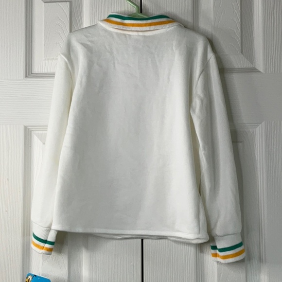 Disney Micky Mouse & Friends Collar Quarter Zip Fleece Pullover Size 5T - Picture 8 of 10